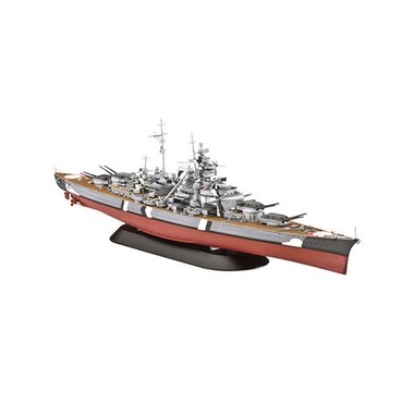 Maquette Cuirassé Bismarck, 2ème GM