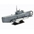 Maquette German Submarine Type XXVIIB Seehund, 2ème GM