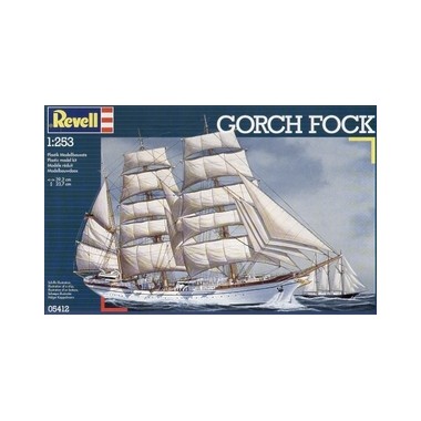 Maquette Trois mats Ecole "Gorch Fock"