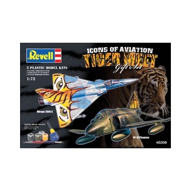 Maquette Tigermeet RF-4E Phantom & Mirage2000, Coffret cadeau