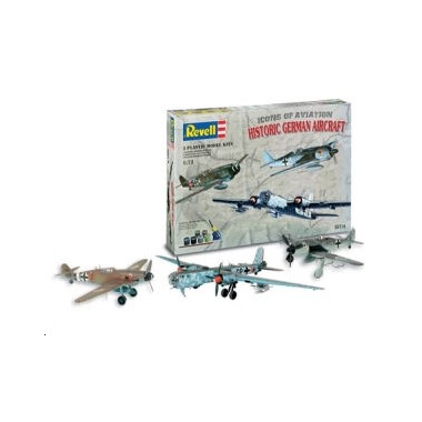 Maquette Avions allemands historiques 2ème GM, Coffret cadeau