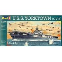 Maquette Cuirassé U.S.S. Yorktown, 2ème GM