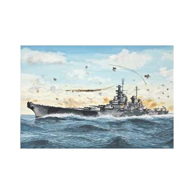 Maquette Cuirassé U.S.S. Iowa, 2ème GM