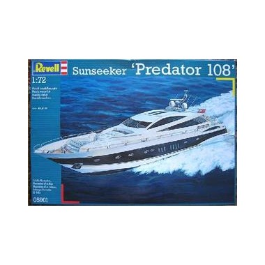 Maquette Yacht Sunseeker "Predator 108"