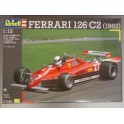 Maquette Ferrari 126 C2 Formule 1 Villeneuve 27 1982