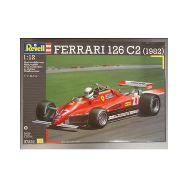Maquette Ferrari 126 C2 Formule 1 Villeneuve 27 1982