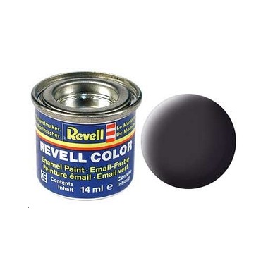 Revell 06 Noir goudron mat, peinture Enamel Pot 14 ml