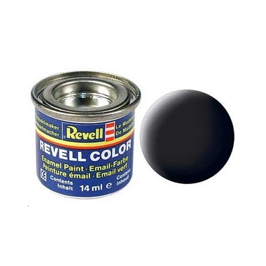 Revell 08 Noir mat, peinture Enamel Pot 14 ml