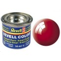Revell 31 Rouge feu brillant, peinture Enamel Pot 14 ml