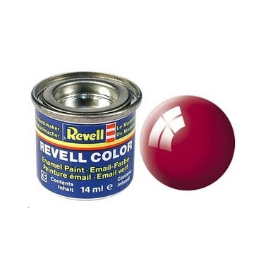 Revell 34 Rouge Ferrari brillant, peinture Enamel Pot 14 ml