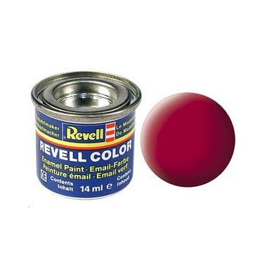 Revell 36 Rouge carmin mat, peinture Enamel Pot 14 ml