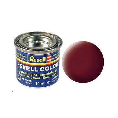 Revell 37 Rouge brique mat, peinture Enamel Pot 14 ml
