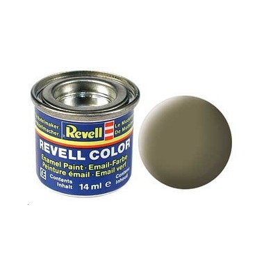 Revell 39 Vert foncé mat, peinture Enamel Pot 14 ml