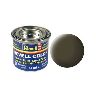 Revell 40 Vert noir mat, peinture Enamel Pot 14 ml