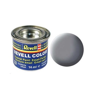 Revell 47 Gris souris mat, peinture Enamel Pot 14 ml