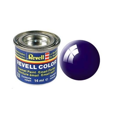 Revell 54 Bleu nuit brillant, peinture Enamel Pot 14 ml