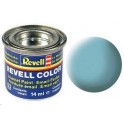 Revell 55 Bleu/vert clair mat, peinture Enamel Pot 14 ml