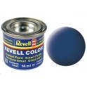Revell 56 Bleu mat, peinture Enamel Pot 14 ml