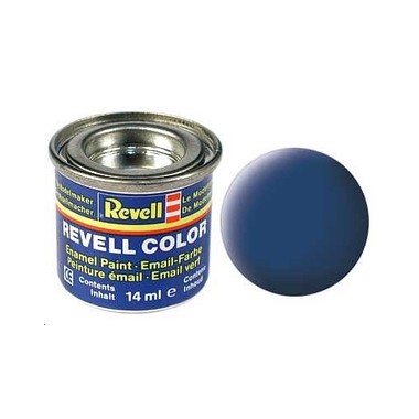 Revell 56 Bleu mat, peinture Enamel Pot 14 ml