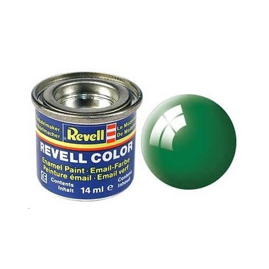 Revell 61 Vert emeraude brillant, peinture Enamel Pot 14 ml