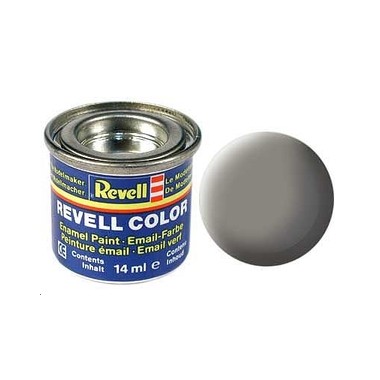 Revell 75 Gris pierre mat, peinture Enamel Pot 14 ml