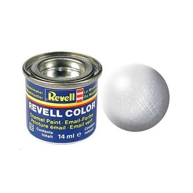 Revell 99 Aluminium metal, peinture Enamel Pot 14 ml