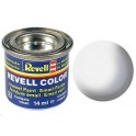 Revell 301 Blanc satine, peinture Enamel Pot 14 ml