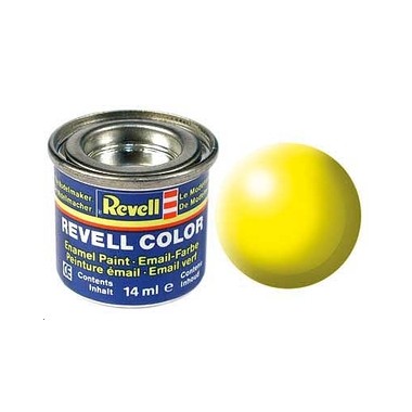 Revell 312 Jaune fluo satine, peinture Enamel Pot 14 ml