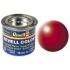 Revell 330 Rouge carmin satine, peinture Enamel Pot 14 ml