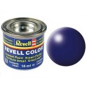 Revell 350 Bleu de Prusse satine, peinture Enamel Pot 14 ml