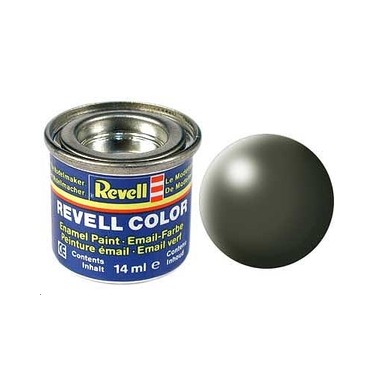 Revell 361 Vert olive satine, peinture Enamel Pot 14 ml