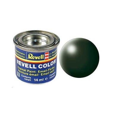 Revell 363 Vert fonce satine, peinture Enamel Pot 14 ml