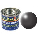 Revell 378 Gris fonce satine, peinture Enamel Pot 14 ml