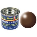 Revell 381 Brun satine, peinture Enamel Pot 14 ml