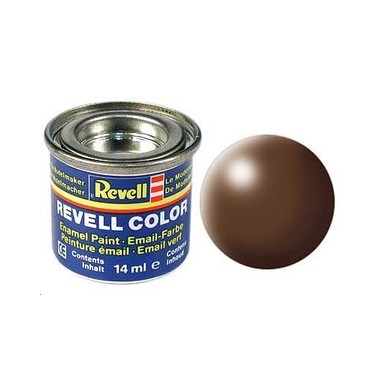 Revell 381 Brun satine, peinture Enamel Pot 14 ml