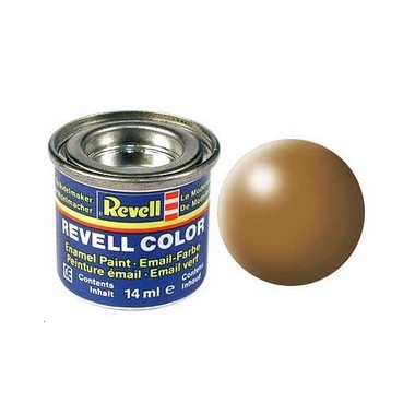 Revell 382 Brun ocre satine, peinture Enamel Pot 14 ml