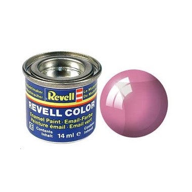 Revell 731 Rouge transparent, peinture Enamel Pot 14 ml