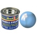 Revell 752 Bleu transparent, peinture Enamel Pot 14 ml