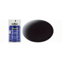 Noir Mat, bombe de peinture acrylique 100 ml