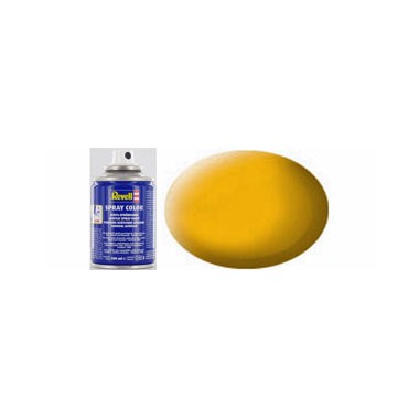 Jaune Mat, bombe de peinture acrylique 100 ml