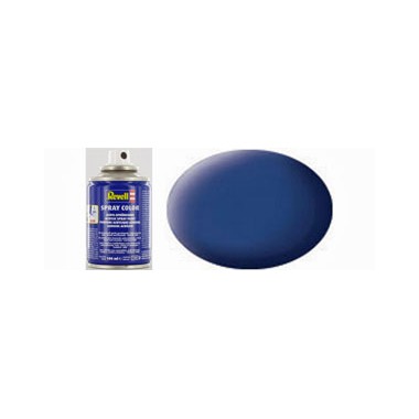 Bleu Mat, bombe de peinture acrylique 100 ml