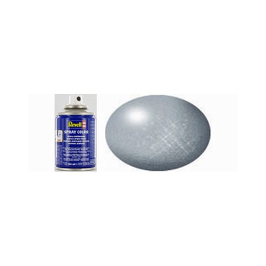 Aluminium Métallique, bombe de peinture acrylique 100 ml