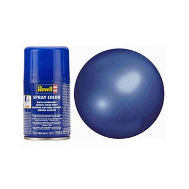 Red Bull Racing Bleu Métallique, bombe de peinture acrylique 100 ml