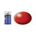 Rouge Vif Satiné, bombe de peinture acrylique 100 ml