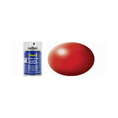 Rouge Vif Satiné, bombe de peinture acrylique 100 ml