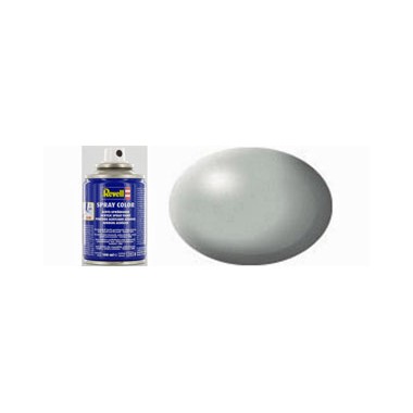 Gris Clair Satiné, bombe de peinture acrylique 100 ml