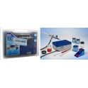 Aerographe et compresseur, kit de base