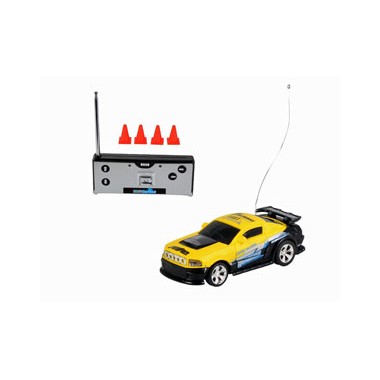 Mini RC Car V jaune, 27 MHz Mini RC Car V jaune, 27 MHz