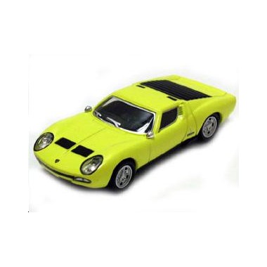 Miniature Lamborghini Miura Jaune 1966 Miniature Lamborghini Miura Jaune 1966