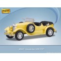 Miniature Mercedes 630K Jaune 1927